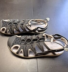 Keen Whisper Women's Black Sandal  Size 10